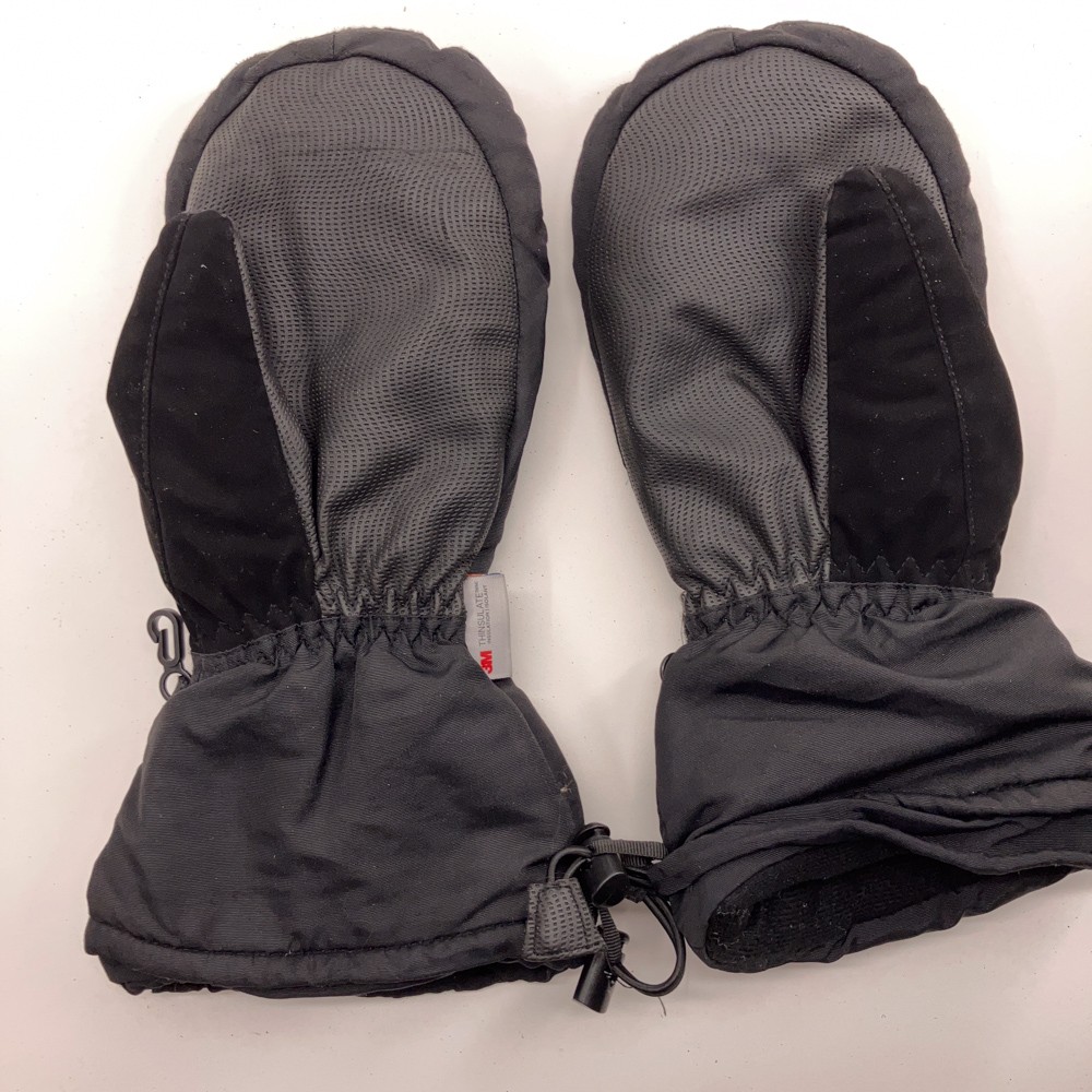 Nice Caps Men S-M Black Winter Warm Mittens