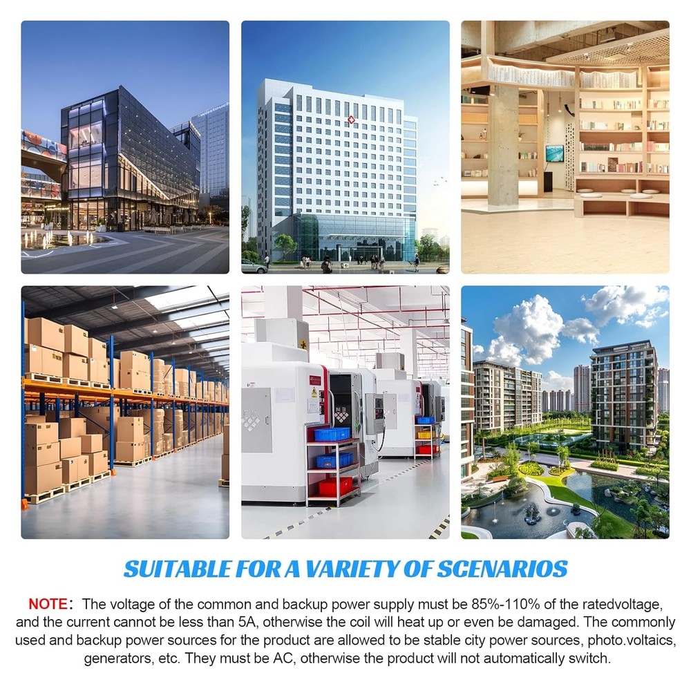 100A Automatic Transfer Switch,220V Generator Transfer Switch,Millisecond Level