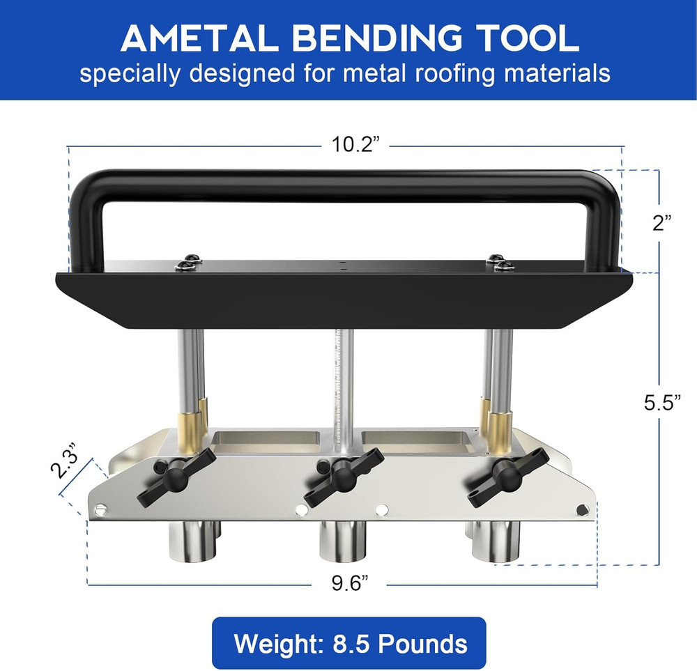 Durable Adjustable Rebar Bender with 0-90° Bending Angle