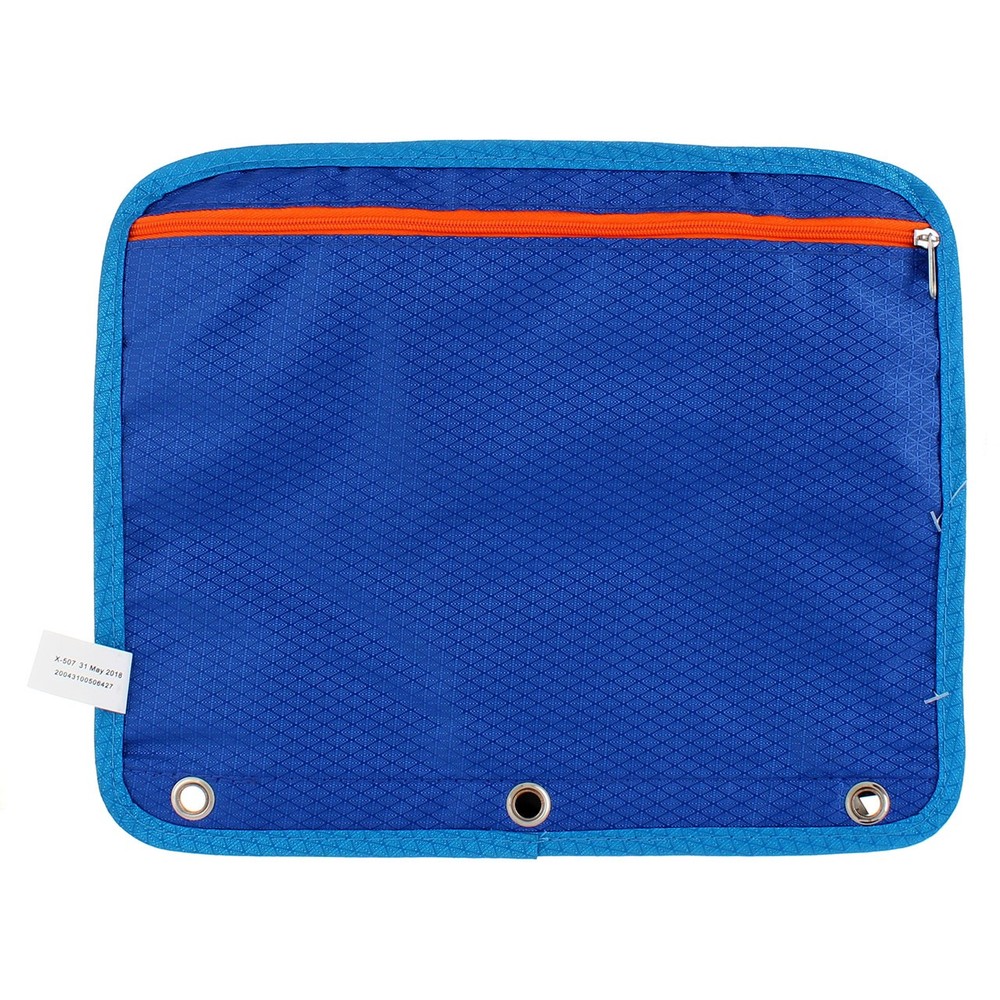 3 Pack Five Star Zipper Pouch, 6 Pocket
