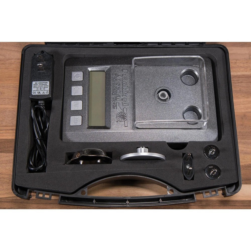 Frankford 909672 Platinum Series Precision Scale With Case