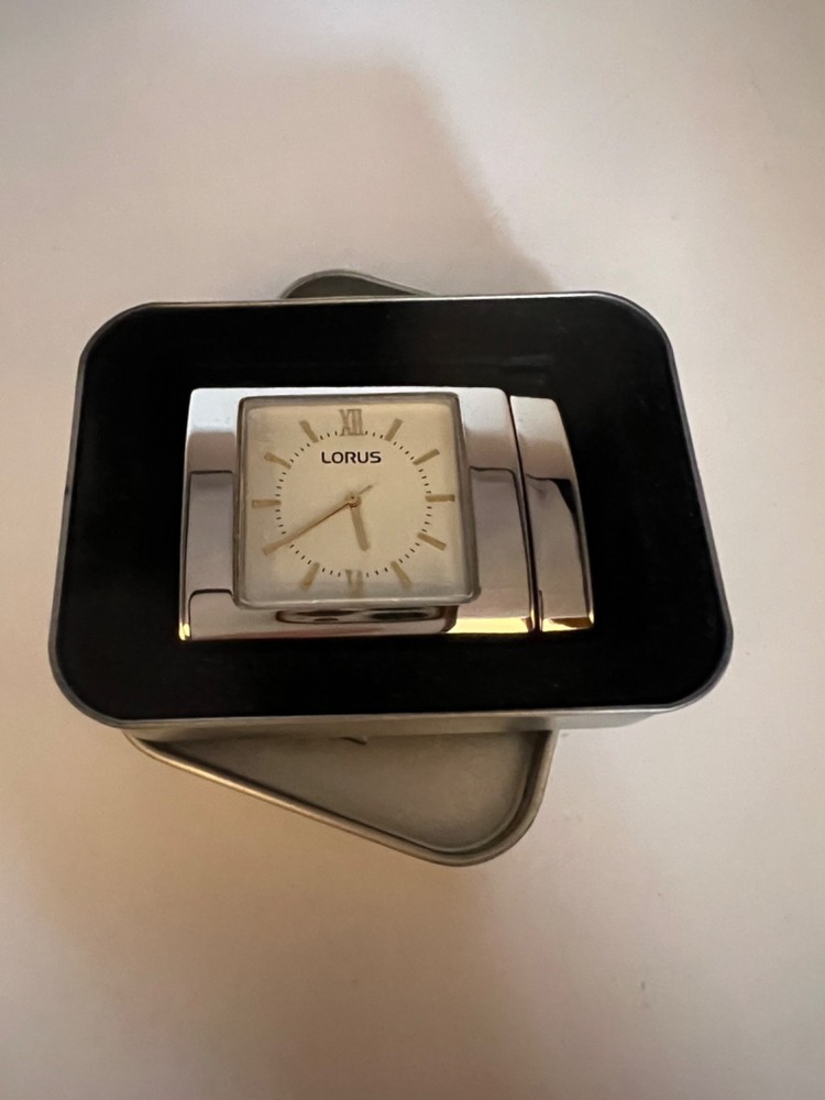 Vintage Lorus Travel Clock Working