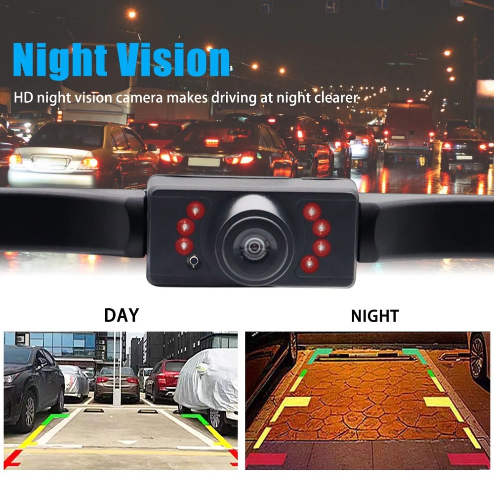 Rear View Camera Backup License Plate for BOSS BVCP9700A, Night Vision Camera
