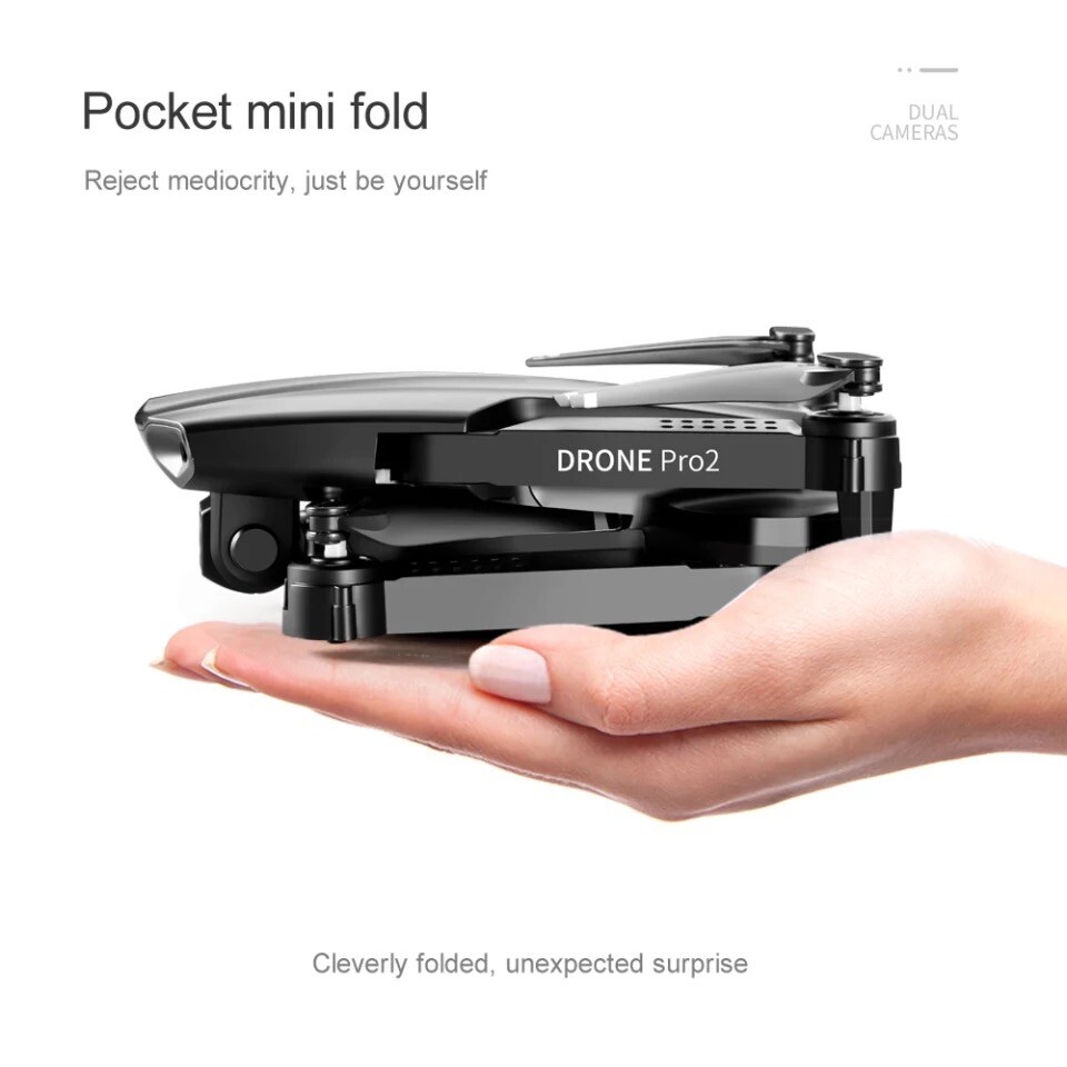 Professional Drone With 4K UHD Camera (Black Color)