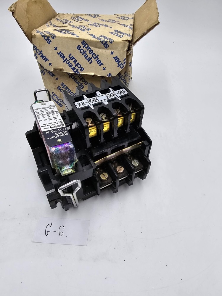 Sprecher & Schuh CA1-25-N Contactor