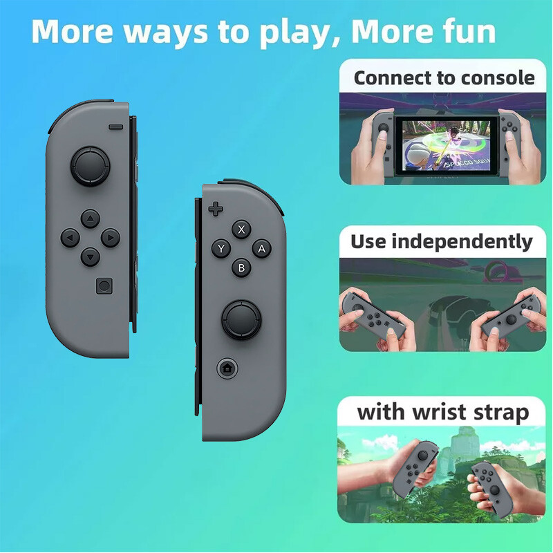 For Nintendo Switch Joy-con-Controller Left w/ Right Wireless Gamepad 1-Pair