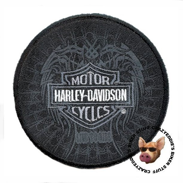 Harley Davidson® Medieval Bar & Shield Vest Patch Obsolete