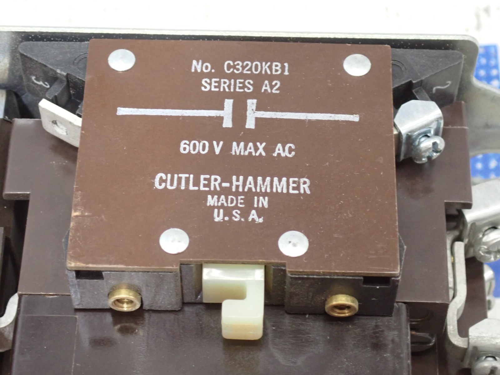 Cutler Hammer Size 0 A10BN0 Starter 18 Amp Contactor 120 Volt Coil Tested