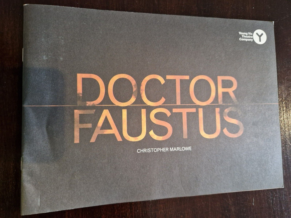 Jude Law Doctor Faustus Young Vic Theatre Programme