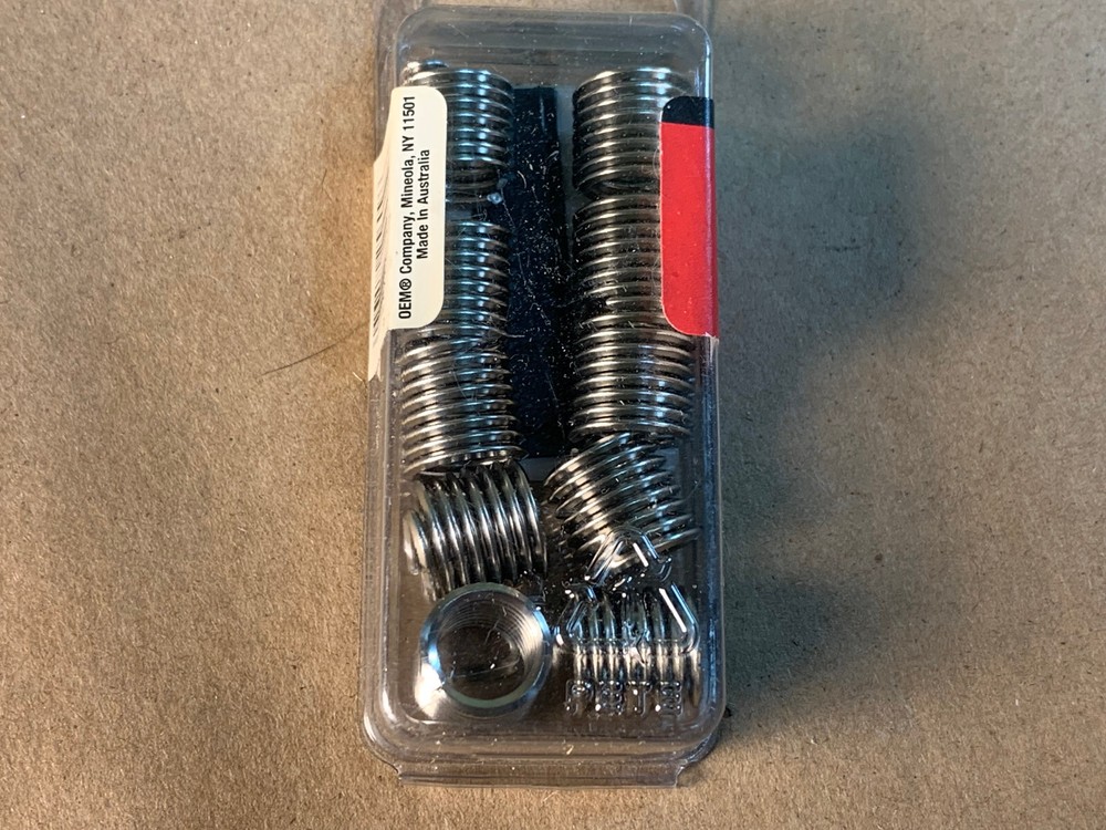 OEM TOOLS 25609 7/16" Fix-A-Thread Repair Kit - 10 Thread Inserts - FREE SHIP