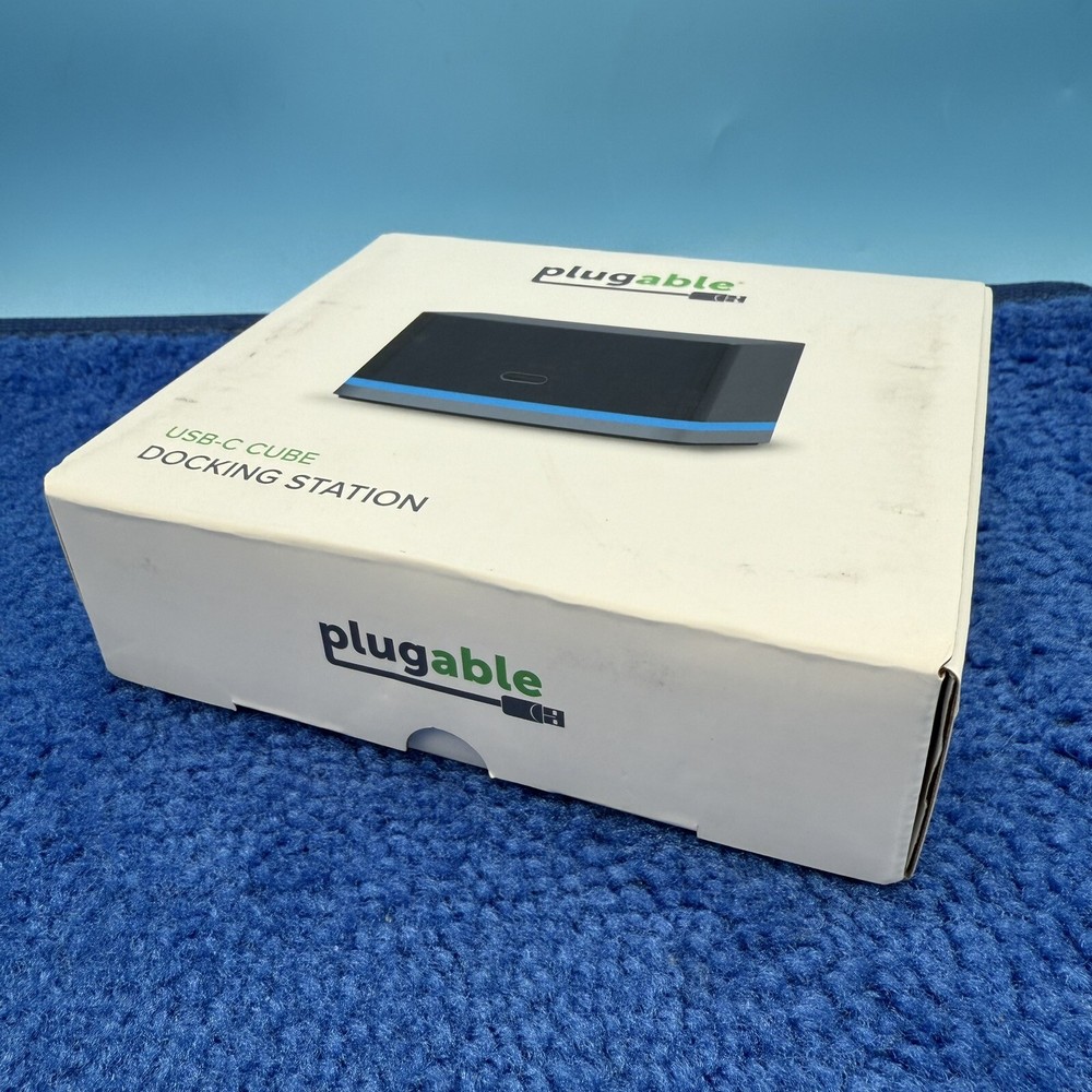 PLUGABLE TECHNOLOGIES UD-CUBE PLUGABLE UD-CUBE USB C MINI DOCKING STATION