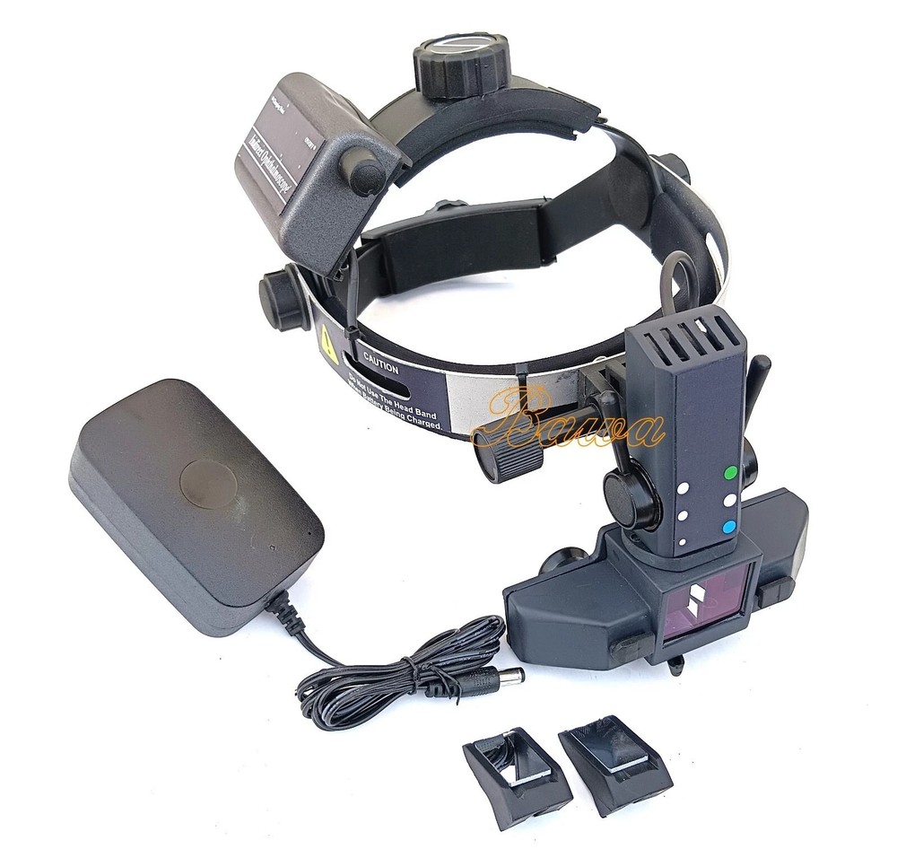 Multi Filter Indirect Ophthalmoscope Binocular Ophthalmology Tool With Case