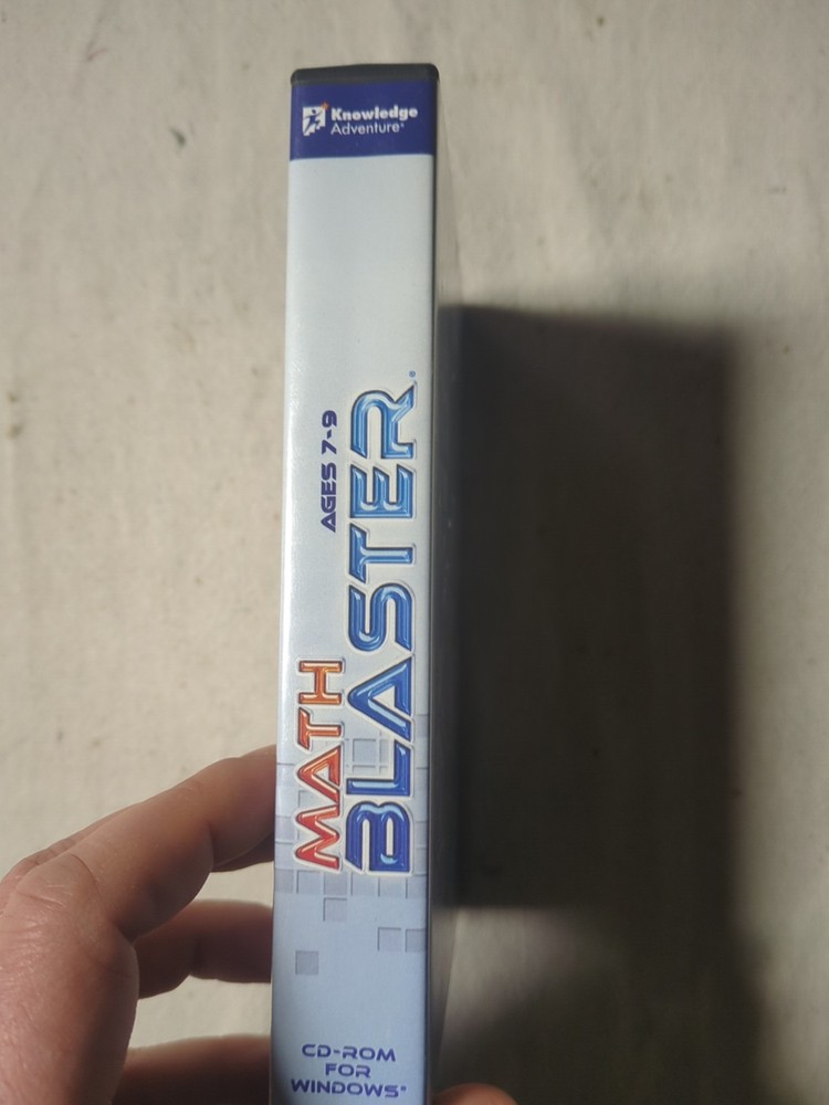 math blaster Ages 7-9. New-sealed
