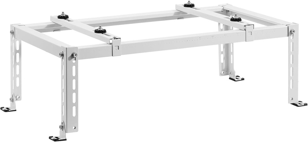 Mini Split Ground Stand, Adjustable Anti-Vibration Mini Split Stand for 9000-240