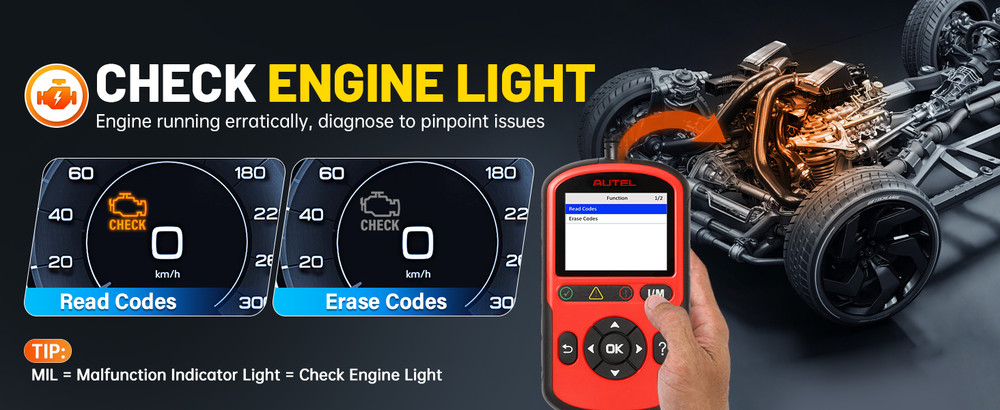 2026 New Scanner AutoLink AL549 Check Engine Light Code Reader Diagnostic Tool