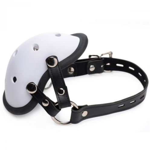 Master Series Musk Athletic Cup Muzzle - White