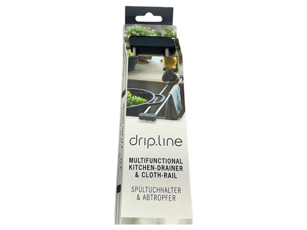 Drip.Line Multifunctional Kitchen Drainer & Cloth Rail