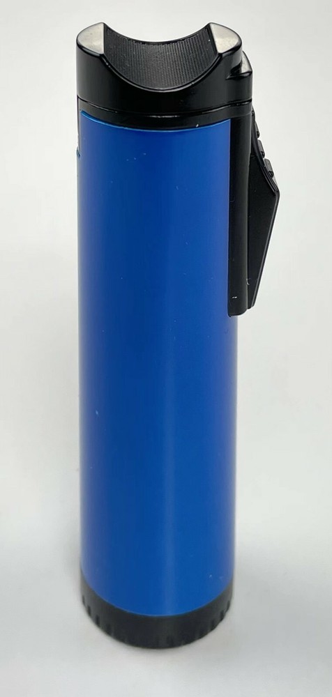 Triple Flame Cigar Top Holder Torch Lighter Flame Adjustable Butane Refillable