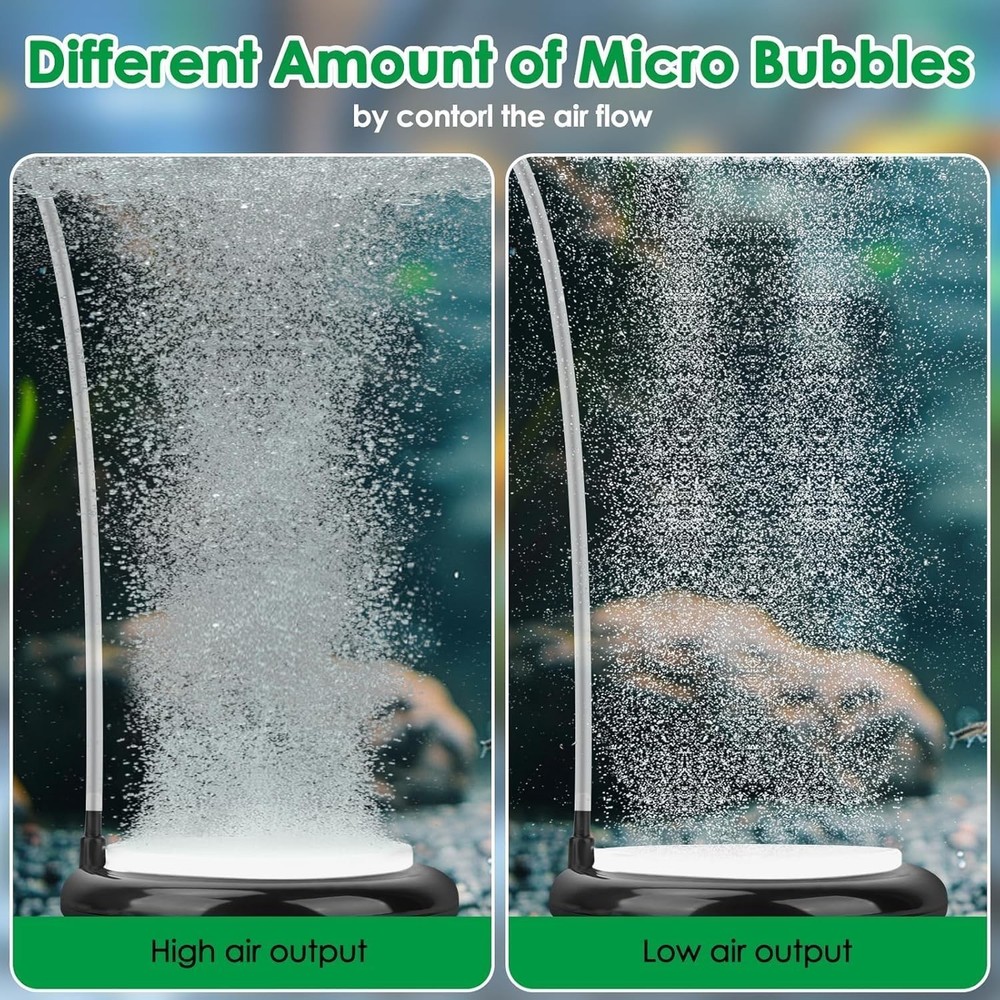 Quiet & Efficient Aquarium Air Stone 4 Inch