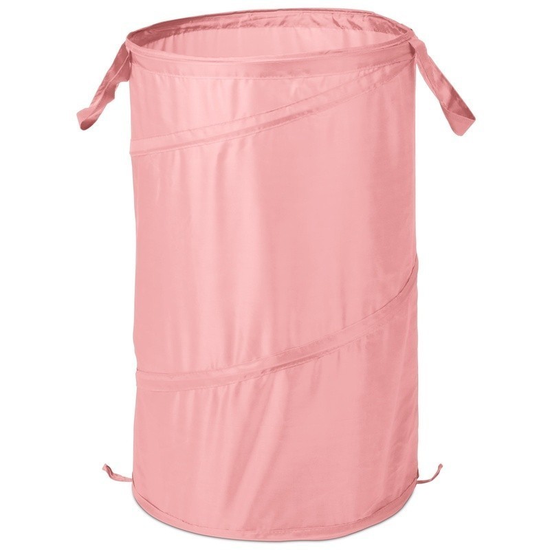 Pop Up Spiral Laundry Hamper Storage Basket Handles Durable Laundry Day Solution