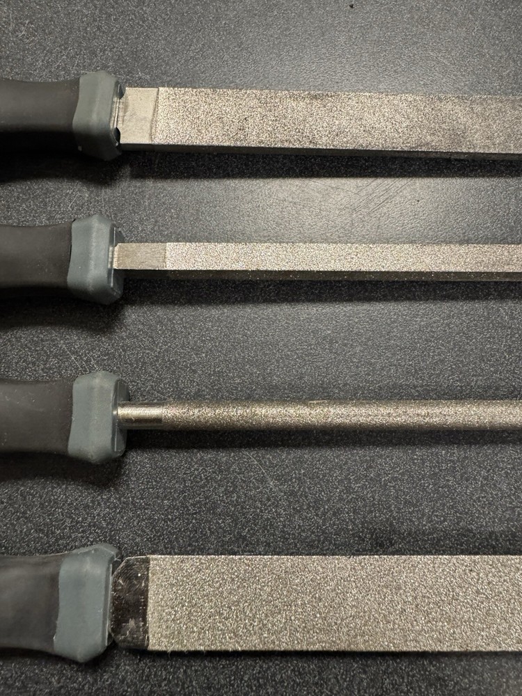 Matco Tools 8" Diamond File Set DFS8 In Nice Soft Case