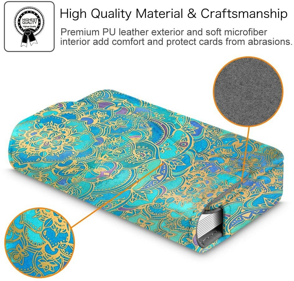 Business Card Holder Credit Card Wallet Handmade Universal Card Case Organizer