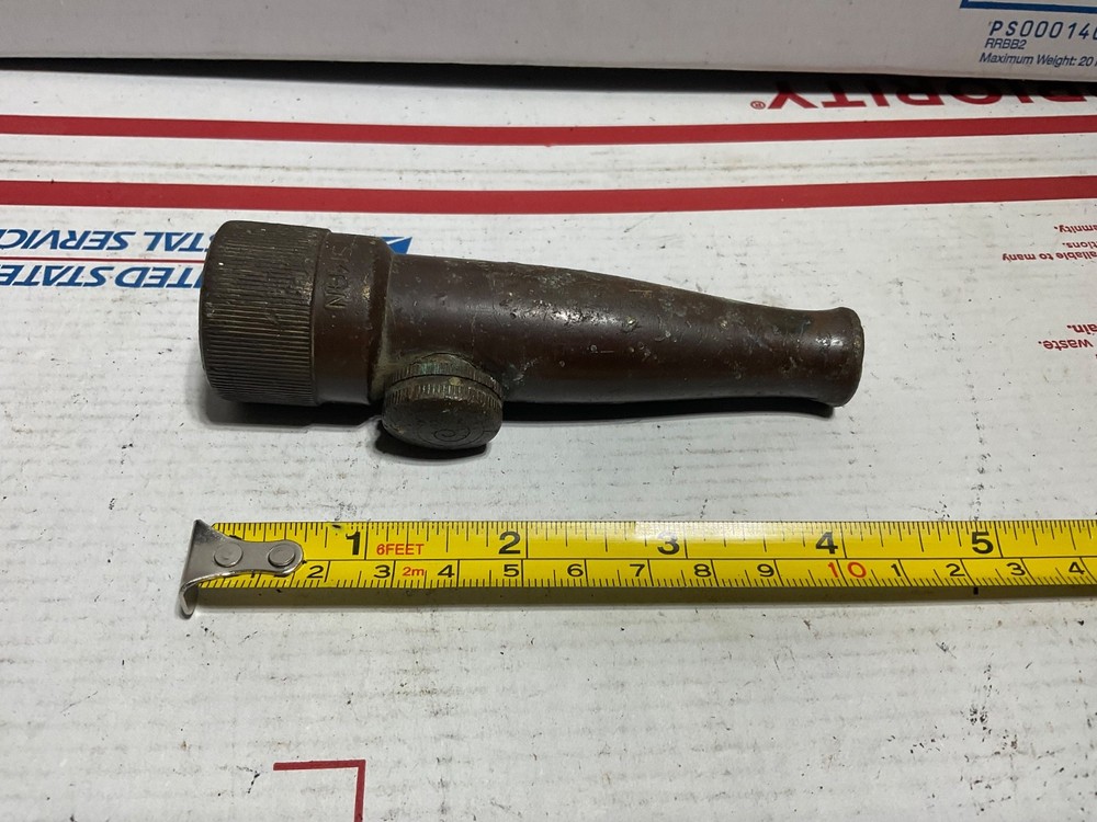 VINTAGE ~ NOZZEL ~ CRAFTSMEN ~ BRASS