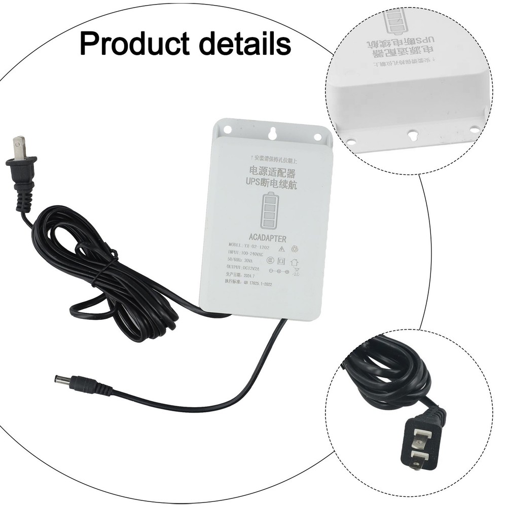 Reliable 12V2A UPS Battery Backup for Uninterrupted Device Functioning