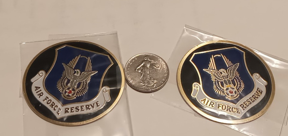 AIR FORCE RESERVE TROPHY FACE DISK