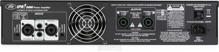 Peavey IPR2 2000 Power Amplifier