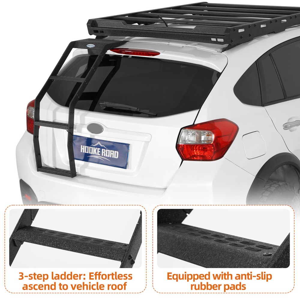Hooke Road Rear Hatch Ladder for Subaru XV Crosstrek 2013 2014 2015 2016 2017