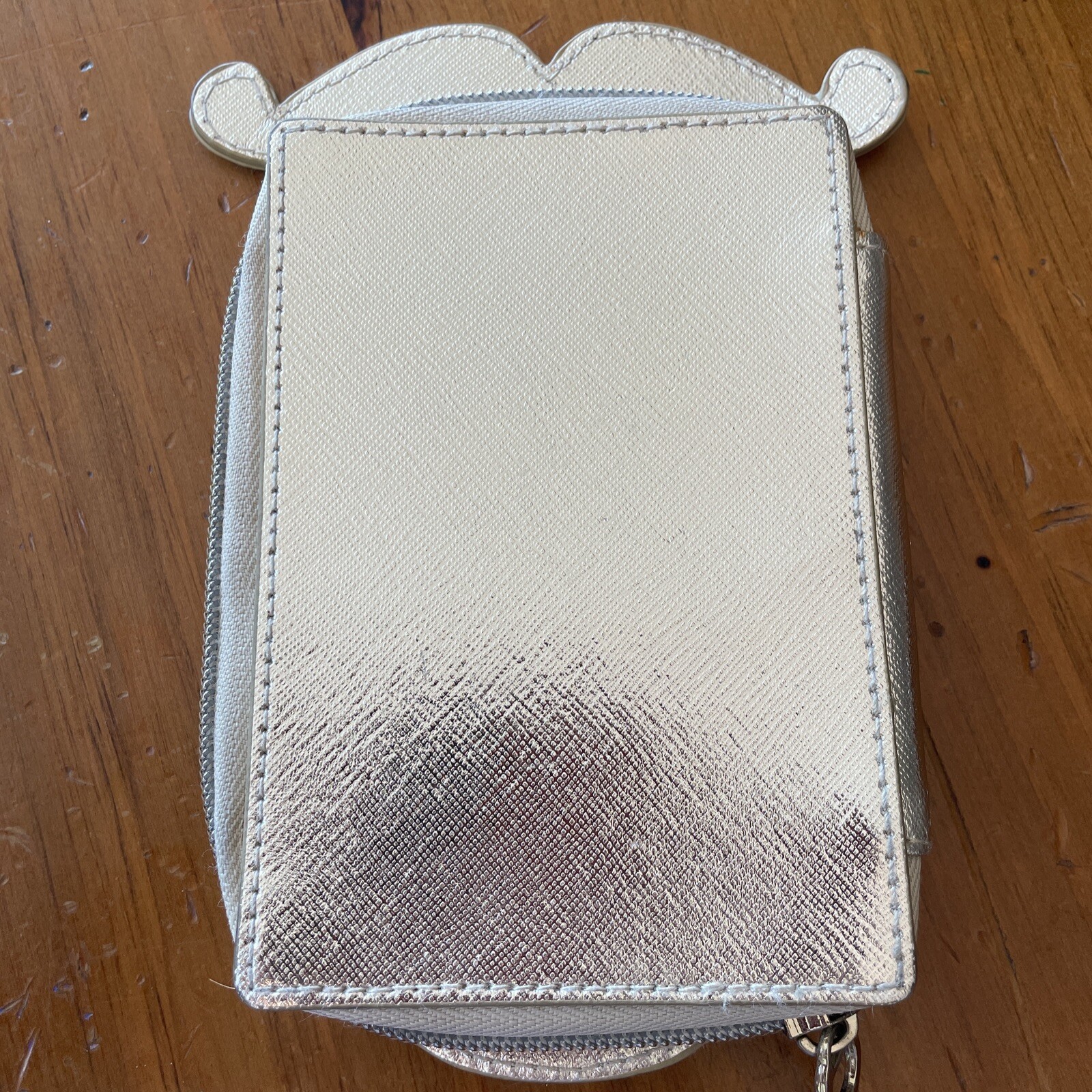 Disney Parks Alice in Wonderland Doorknob Coin Purse Wallet Pouch Zipper Retired