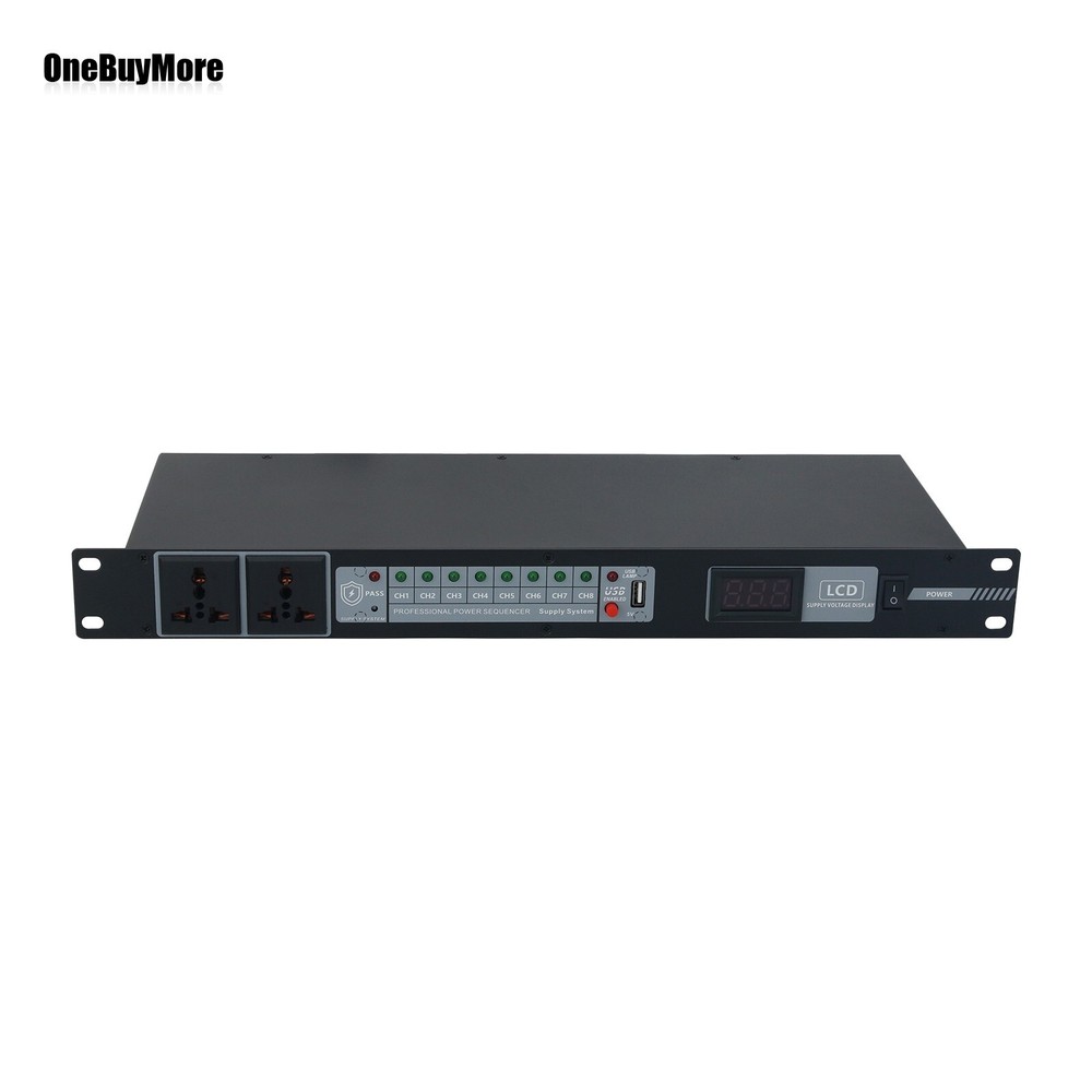 8Ch Power Sequencer Controller Sequence Stage Manager Support Voltage Display