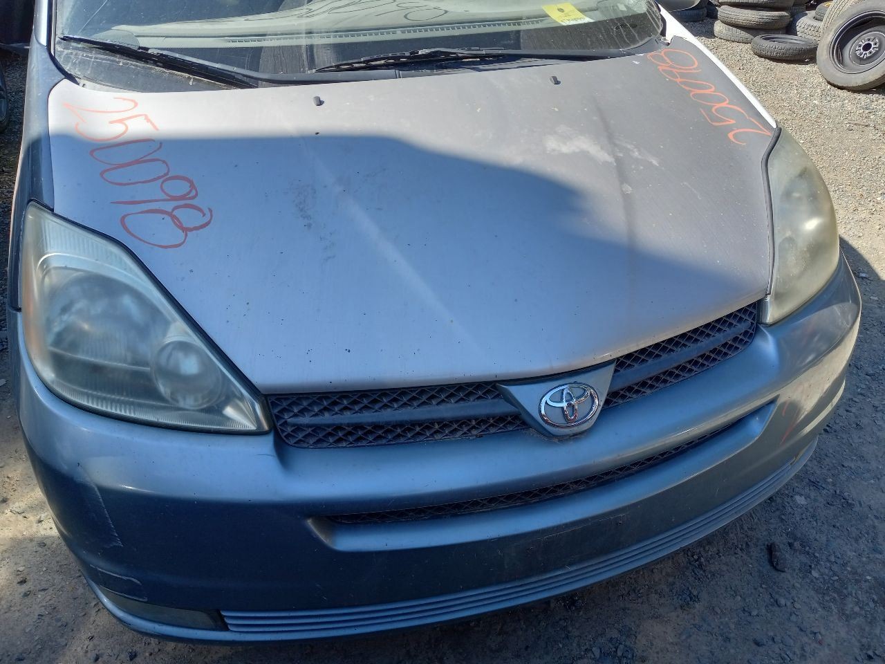 06-10 TOYOTA SIENNA LE ROOF DISPLAY DVD ENTERTAINMENT TV SCREEN