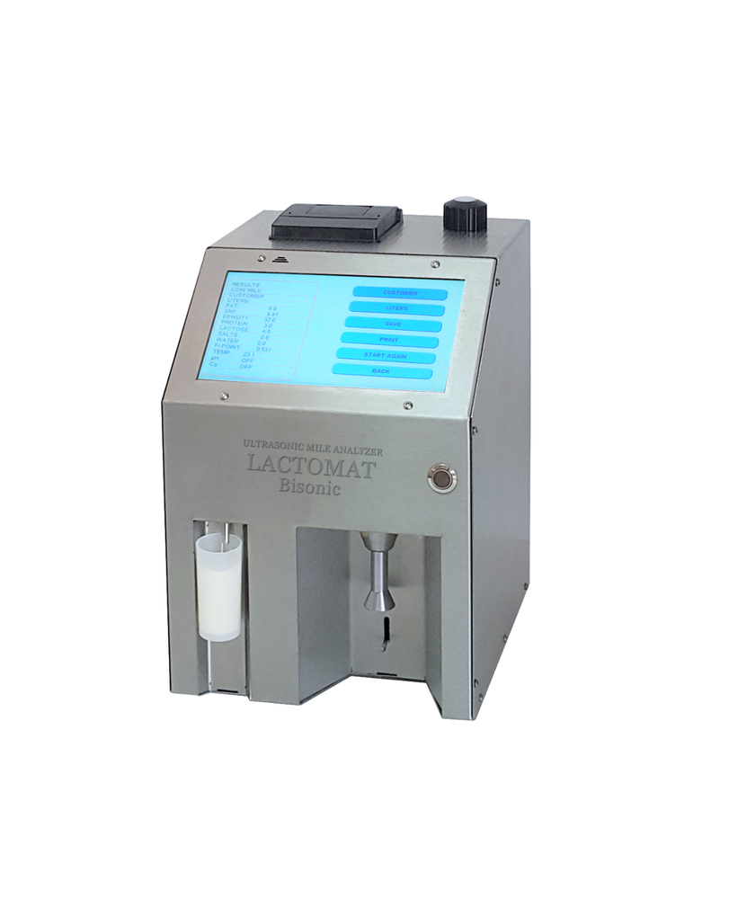 Milk analyzer Lactomat BiSonic + internal printer + pH probe, Lab Equipment