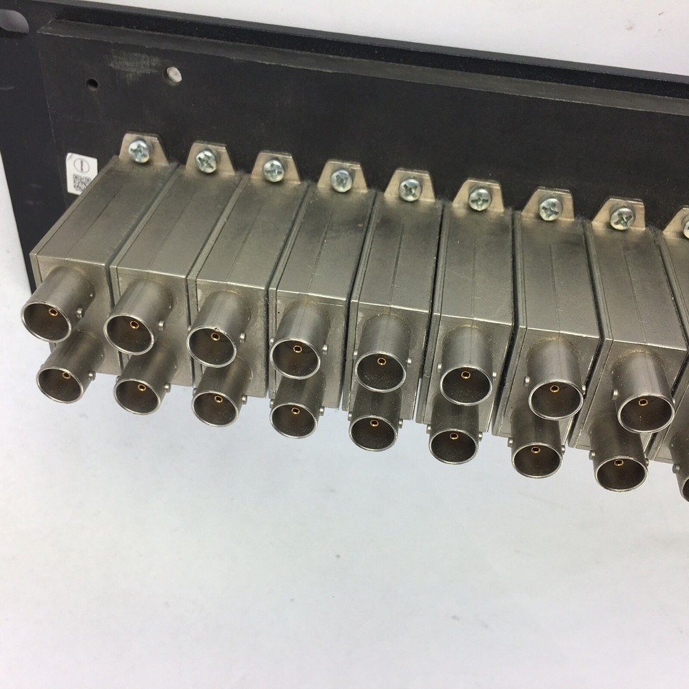 Bittree B52T-2WTHD 2x26 2RU Panel Black Normalling Terminating Audio Patchbay