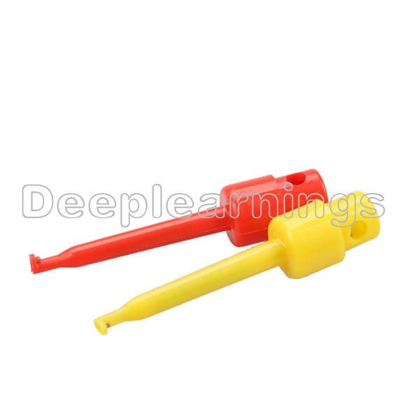 5/10/20PCS Large Size Round Single Hook Clip Test Probe for Electronic Testing F