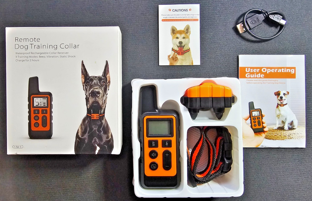 Dog Training 1640-ft Remote Range & Rechargeable with 3 Training Modes