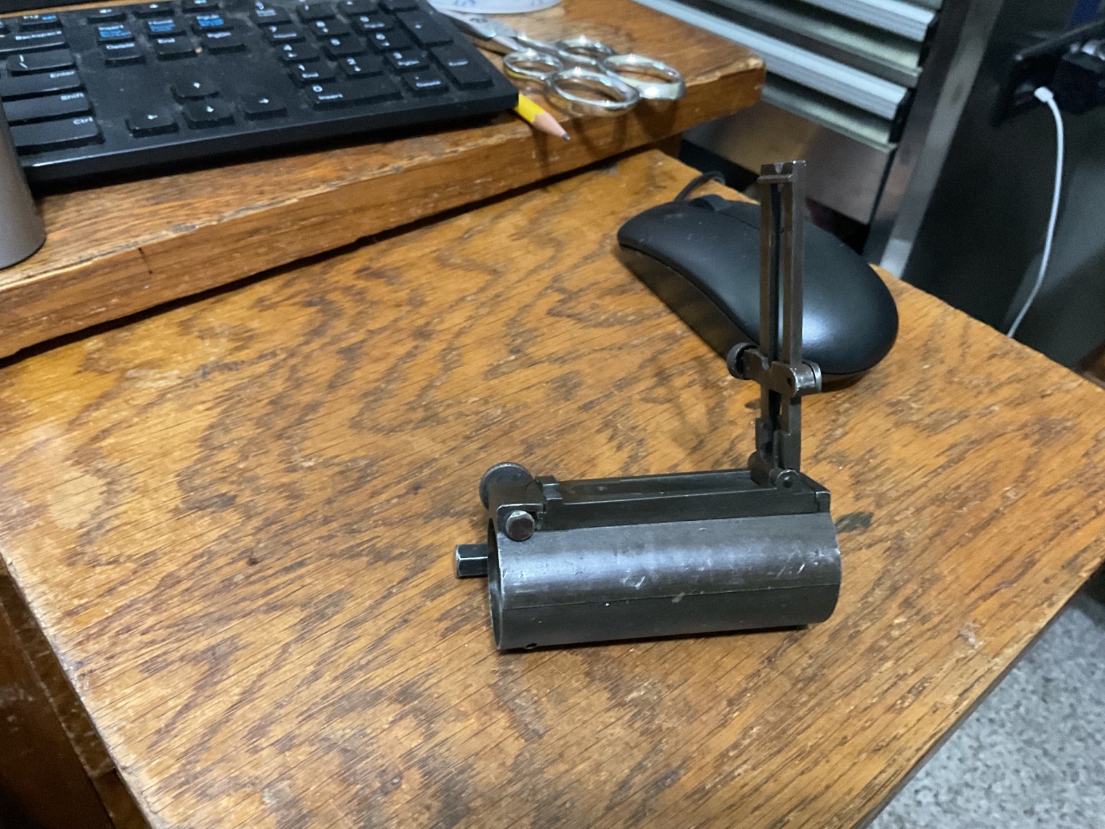 Springfield 1903 rear sight sleeve with functional sight