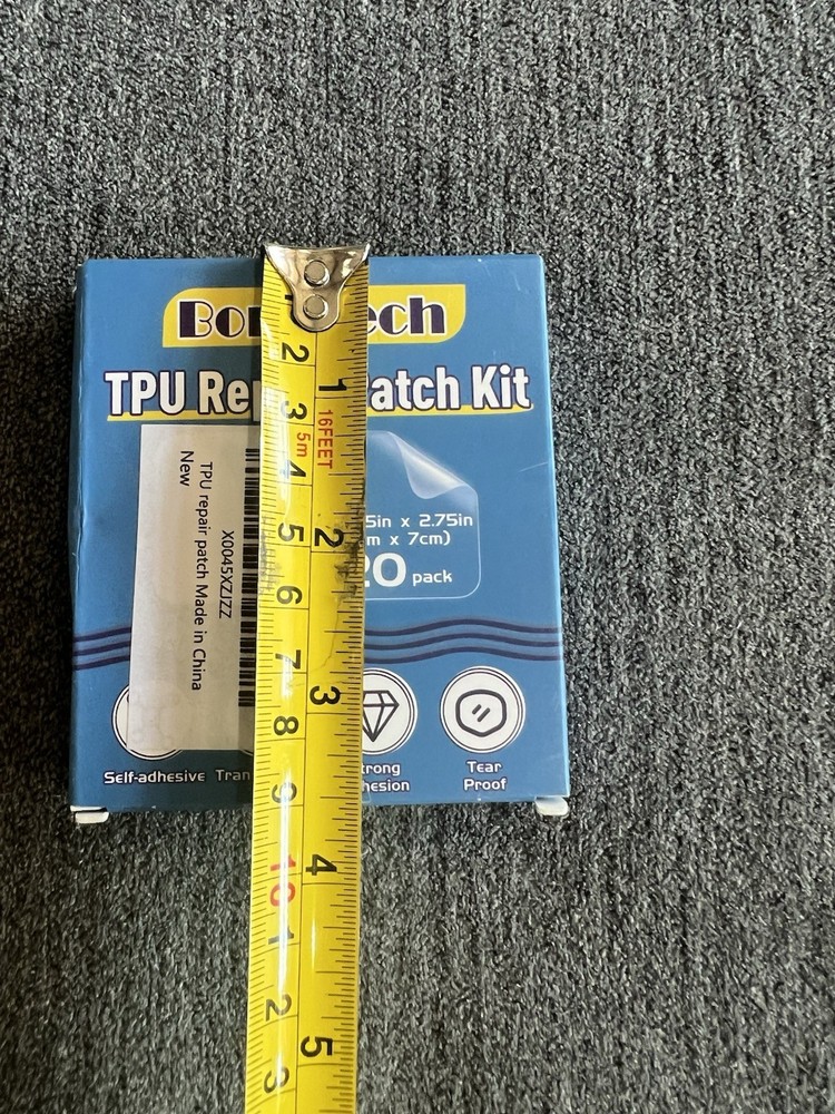 BONDTECH TPU Pool Patch Repair Kit, High Adhesive and Waterproof