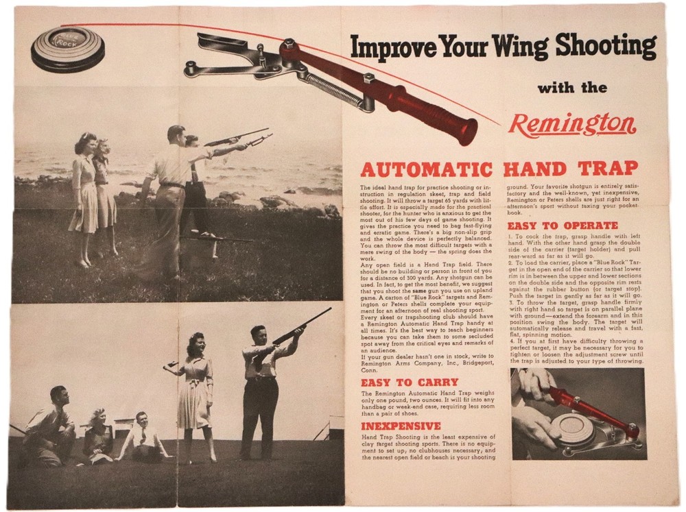 Winchester Automatic Hand Trap Brochure