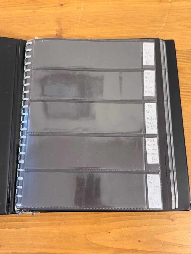Collectors Range stamp 22 - ring binder full of booket pages.