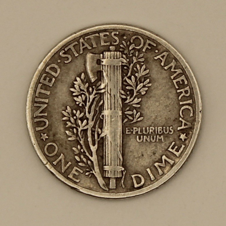 1942 Mercury Dime