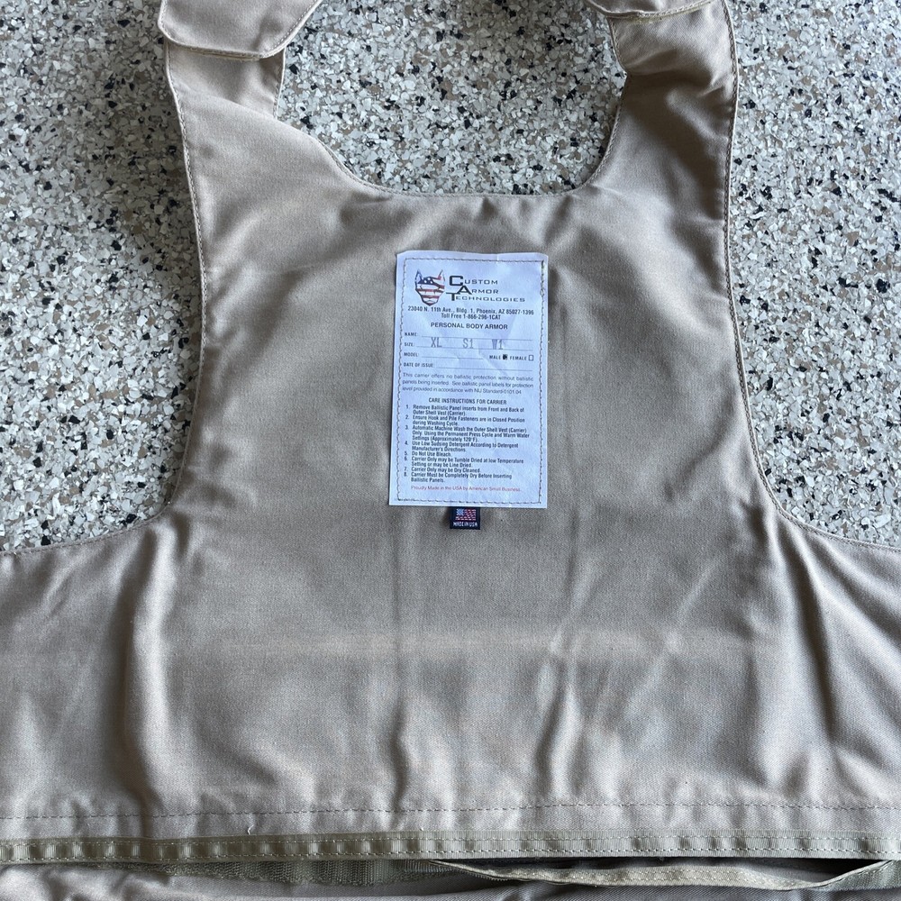 custom armor technologies carrier XL