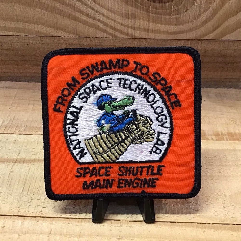 Vintage Space Shuttle Patch - National Space Technology Lab - Main Engine