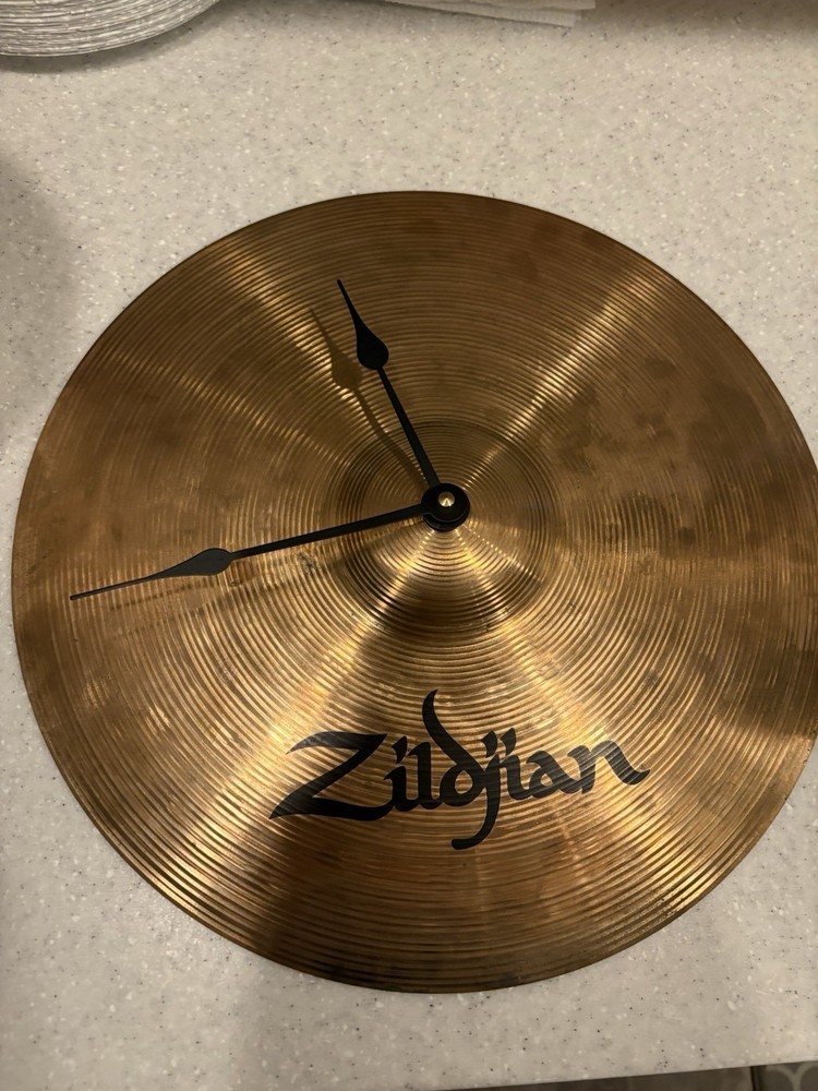 Zildjian Cymbol Clock