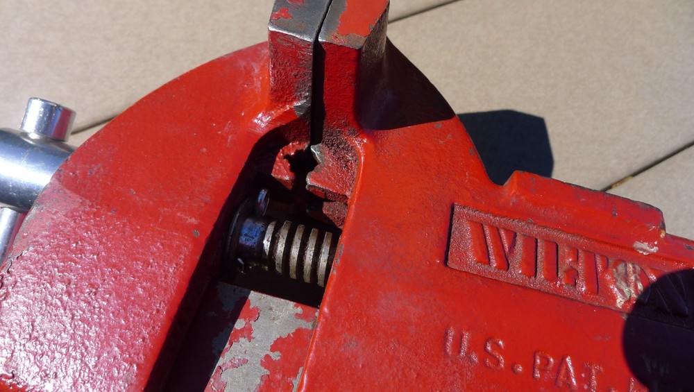 WILTON ANGLE TILTING VISE, 121118, 121122, 4" JAWS