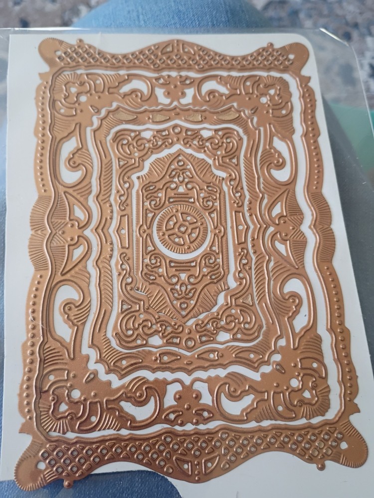 Spellbinders Ornate Rectangle Nested Dies
