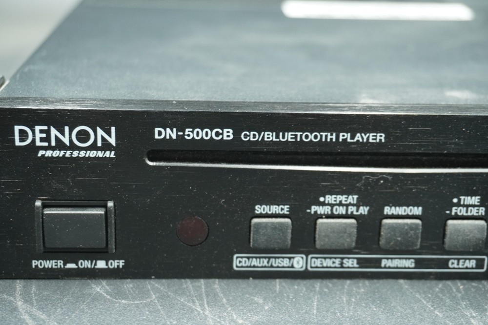 Denon DN-500CB CD/USB/Bluetooth Player *Tested*