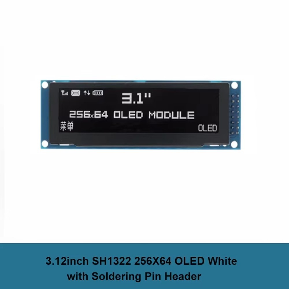 3.12 OLED Display 256x64 SSD1322 Driver Graphics LCD Parallel / SPI9759